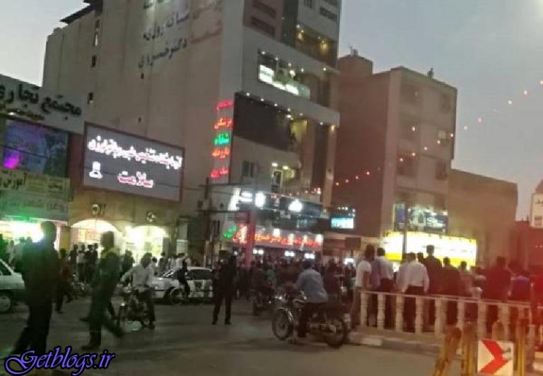 درگیری شهروندان خرمشهری با ماموران انتظامی